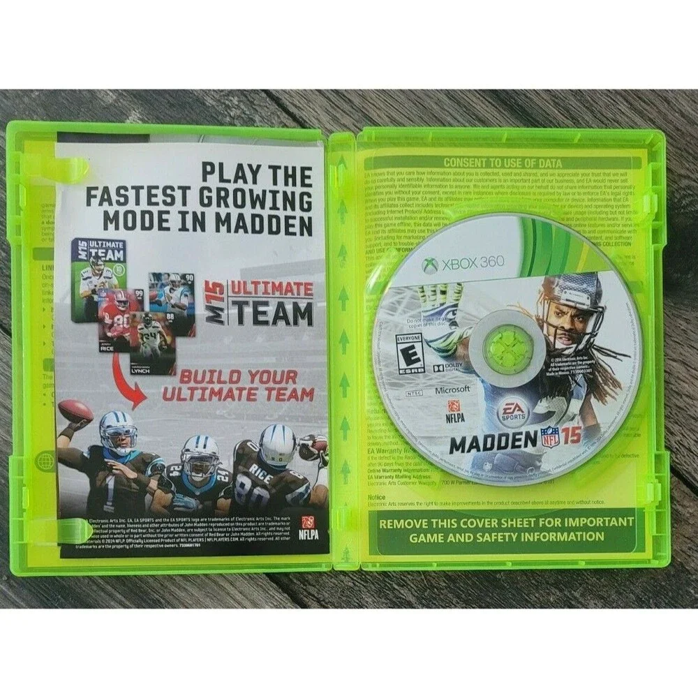 Xbox 360 Madden 15 Video Gaming